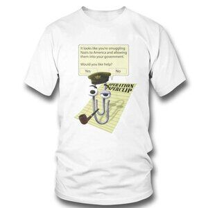 Operation Paperclip T-Shirt History Political Graphic Tee 92